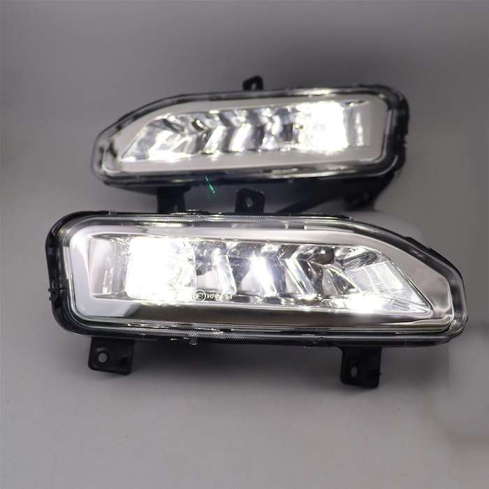 1pair Front Bumper Driving Headlights Led Fog Light Lamp for Micra Sentra Almera Sunny 2017-2022