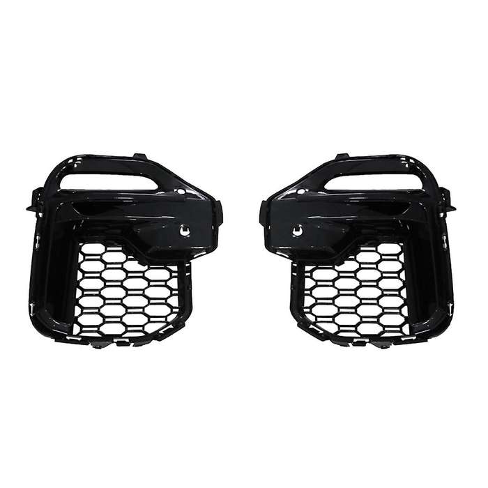 1Pair Front Bumper Fog Lamp Grille Assembly for X5 G05 2018-2022 40IX 25DX 30DX Modified Grille Dec