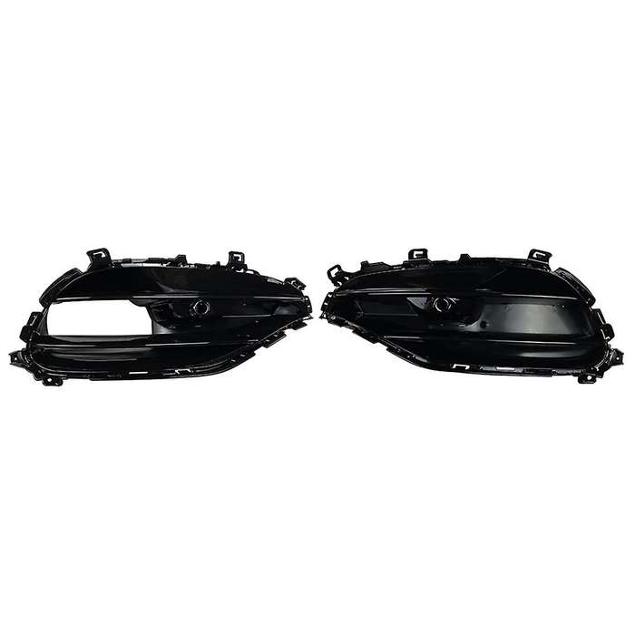 1Pair Front Bumper Fog Lamp Grille Fog Lamp Cover for A-Class W176 A180 A200 A250 A45 2016-2018
