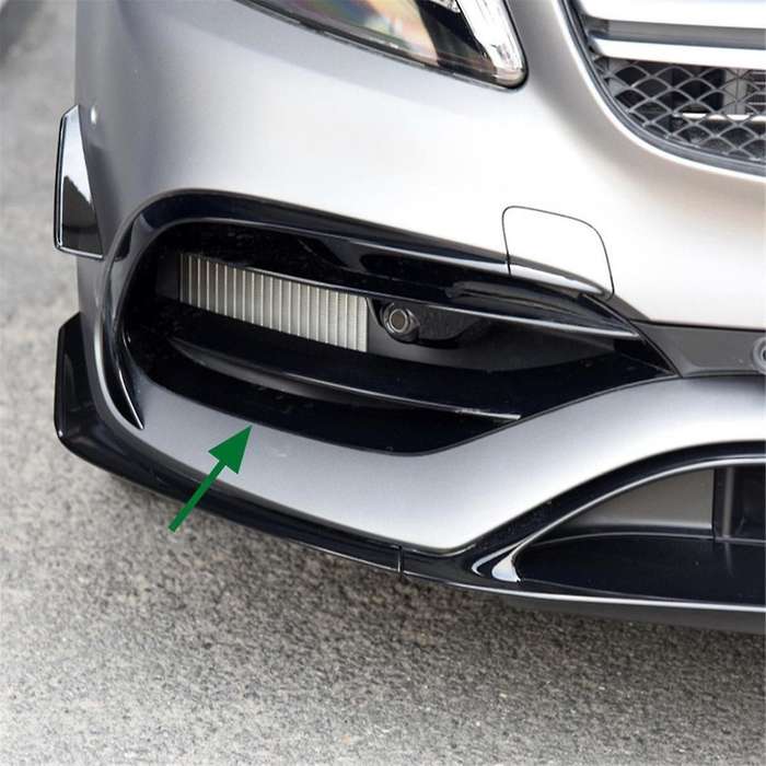 1Pair Front Bumper Fog Lamp Grille Fog Lamp Cover for A-Class W176 A180 A200 A250 A45 2016-2018