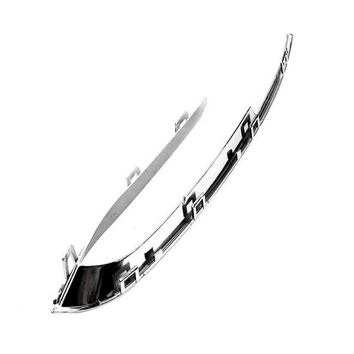 1pair Front Bumper Fog Light Lamp Eyebrow Cover Trim for 5 Series F10 F18 520li 525li 2014-2017 Mesh