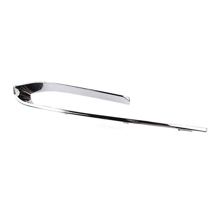1pair Front Bumper Fog Light Lamp Eyebrow Cover Trim for 5 Series F10 F18 520li 525li 2014-2017 Mesh