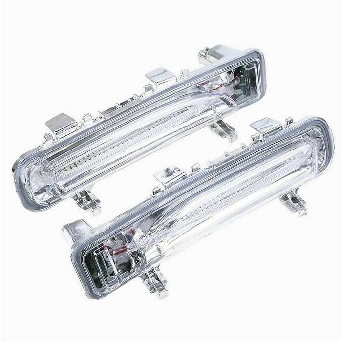 1Pair Front Bumper LED Fog Light DRL Daytime Running Lamp for Edge/Everest 2011-2014 Car Turn Signa