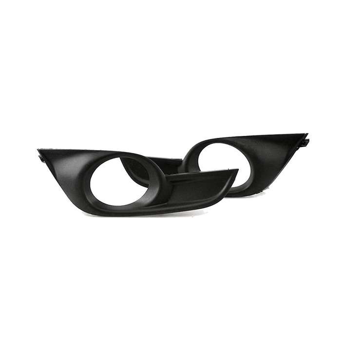1pair Front Bumper Lower Foglights Frame Cover Trim for Altima/teana 2013 2014 2015fog Grill Bezel