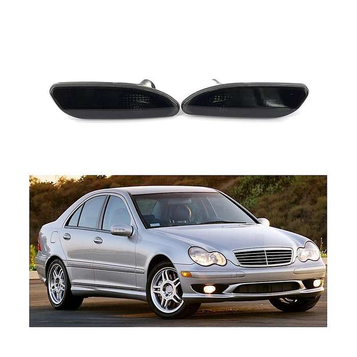 1pair Front Bumper Side Light Turn Signal Light Side Marker Light for W203 C-class 2001-2007 203820