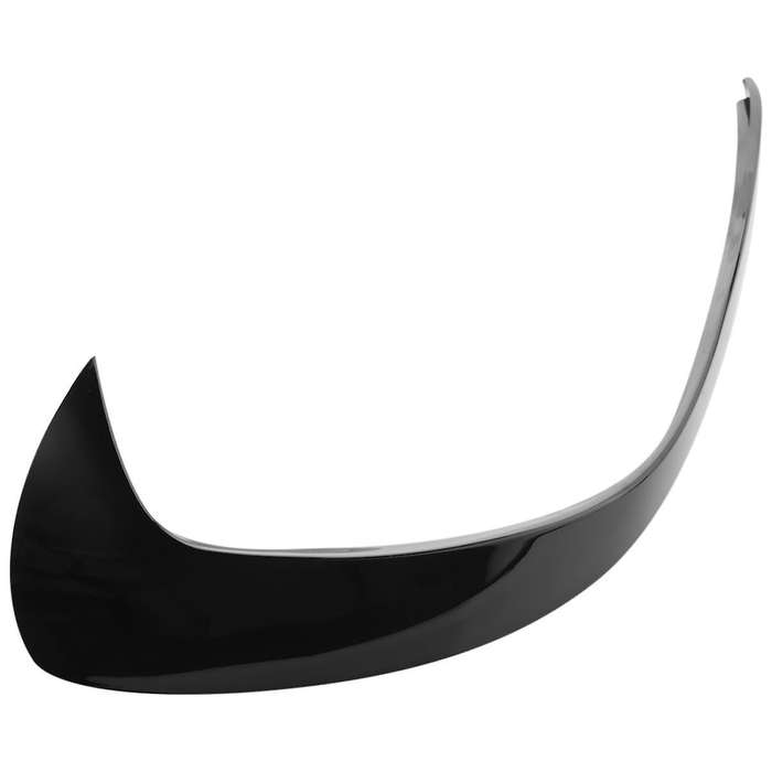 1pair Front Bumper Side Air Knife Splitter Spoiler Trim for A Class W176 A180 A200 A220 A250 A45 20