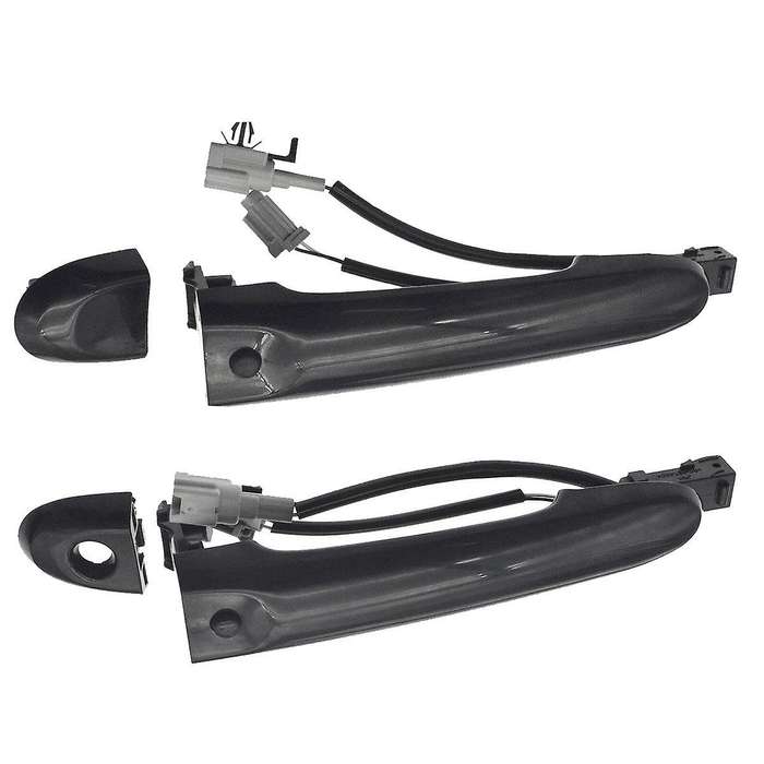 1pair Front Door Handle Keyless Entry 82644-1fa5a 80640-1fa5b for Juke F15 2010-2019 Car Inductive