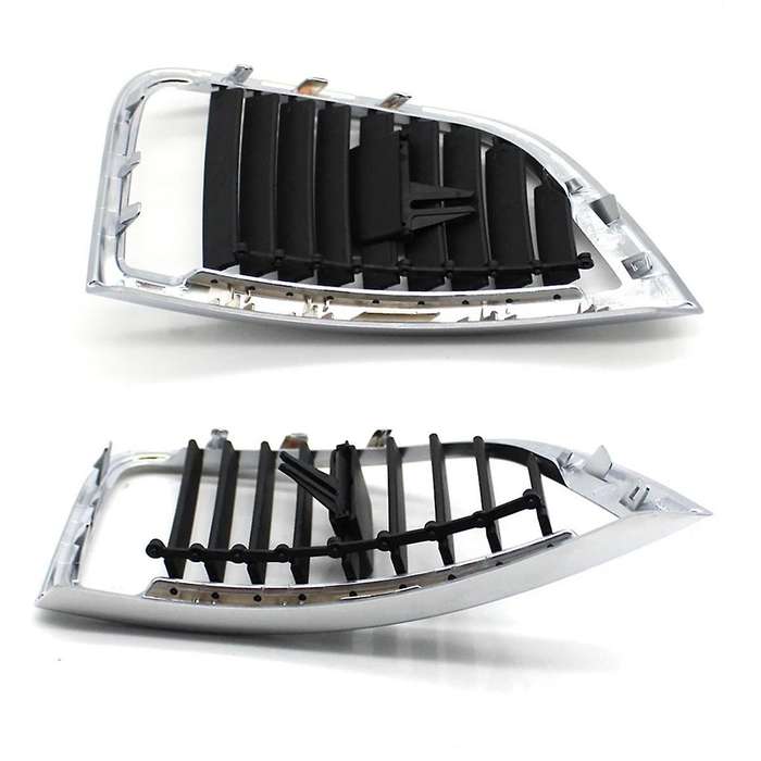 1Pair Front Dashboard Air Conditioner AC Vent Outlet Grille Panel Cover for 2006-2015 4L0820901 4L08