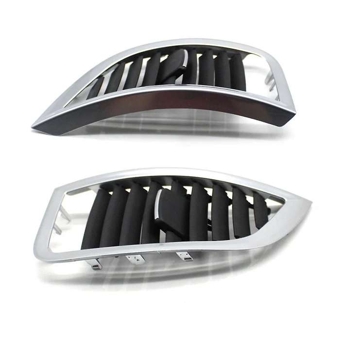 1Pair Front Dashboard Air Conditioner AC Vent Outlet Grille Panel Cover for 2006-2015 4L0820901 4L08