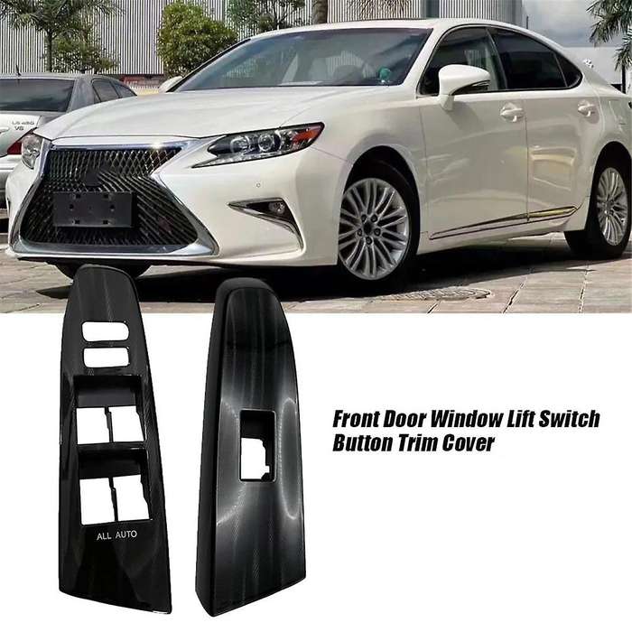 1pair Front Door Window Armrest Switch Trim Bezel 74232-0p040 74231-0p040 for 2010-2017 Window Lift