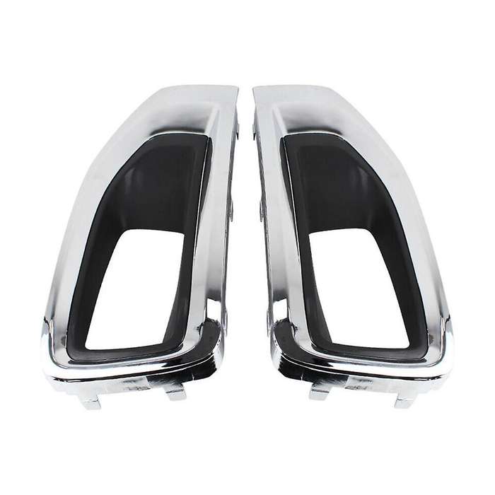 1pair Front Fog Light Chrome Trim Cover 22936426 22936427 for Xl 2015-2020 Fog Lamp Frame Gm1038187