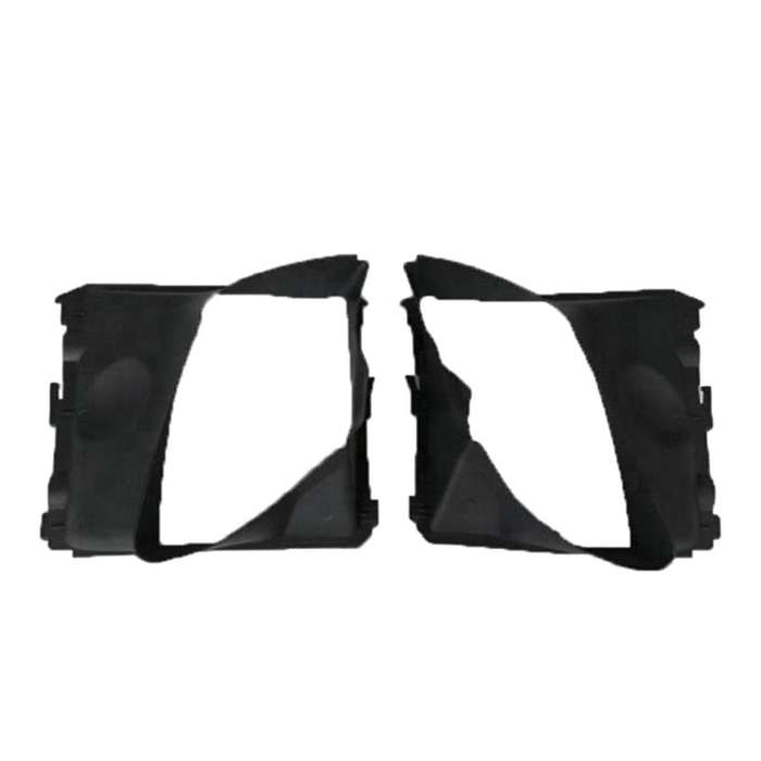 1Pair Front Radiator Air Cooler Guide 95850533535 95850533635 for 11-18 Intake Duct Intercooler Cov