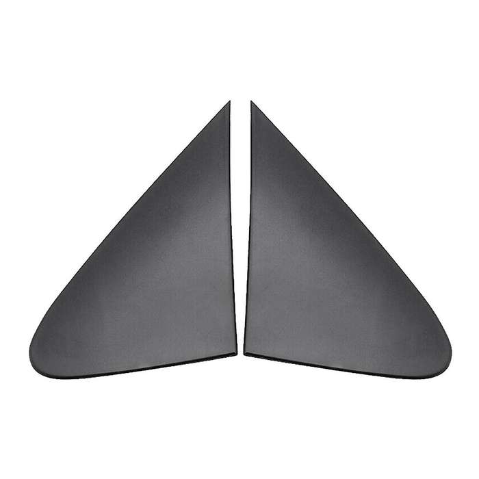 1Pair Front Pillar Triangle Plate for 08-13 60118-12010 60117-12010 Door View Mirror Corner Trim Cov
