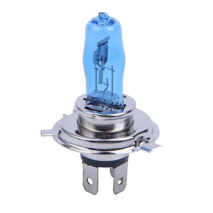1Pair H4 12V 100W / 90W 6000K Super Bright White Light Car Lamps Headlight Lamp