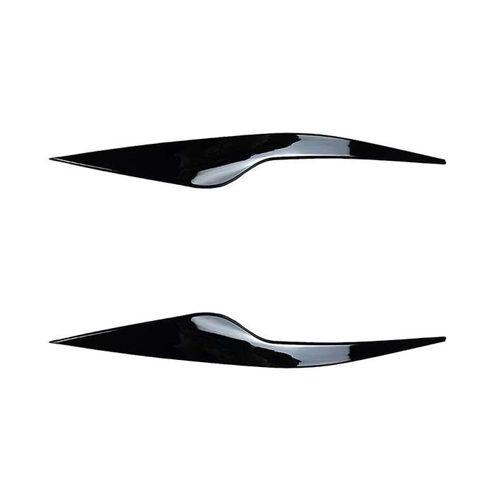 1pair Headlight Eyebrows Trim Cover for Focus Mk2 C307 2008-2011 Head Light Lamp Eyelid Decorative S