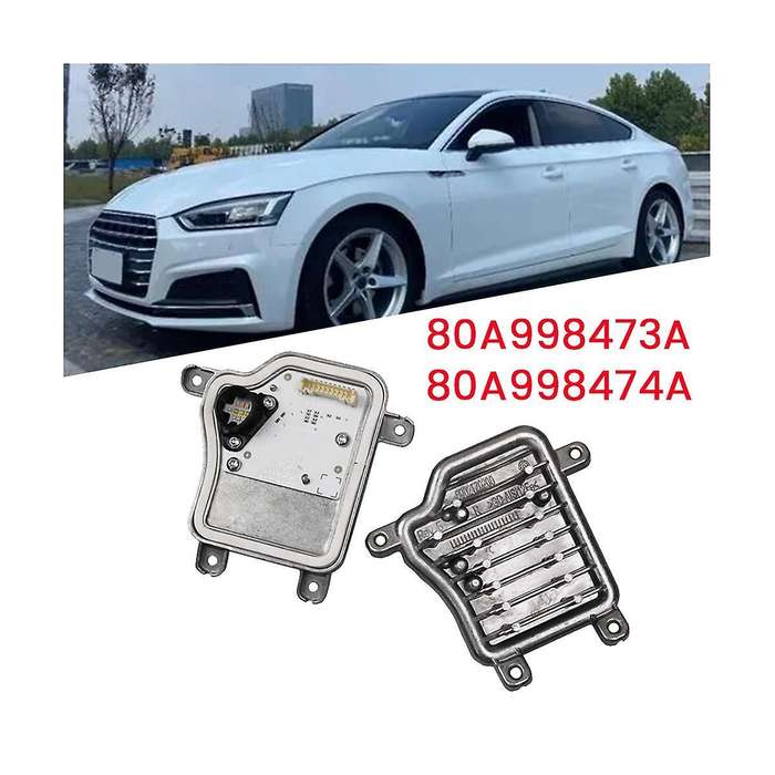 1pair Headlight Led Module with Heat Sinks 80a998473a 80a998474a for Q5 Sq5 3.0l 2017-2020 Drl Runni