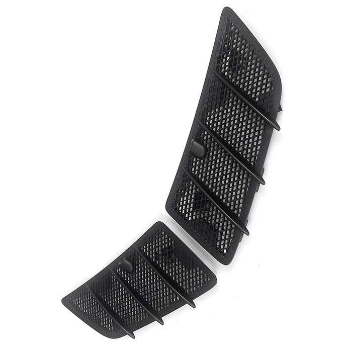 1Pair Hood Air Vent Grille Cover for ML -Class W164 2007-2012 ML320 350 ML63AMG GL350 Radiator Vent