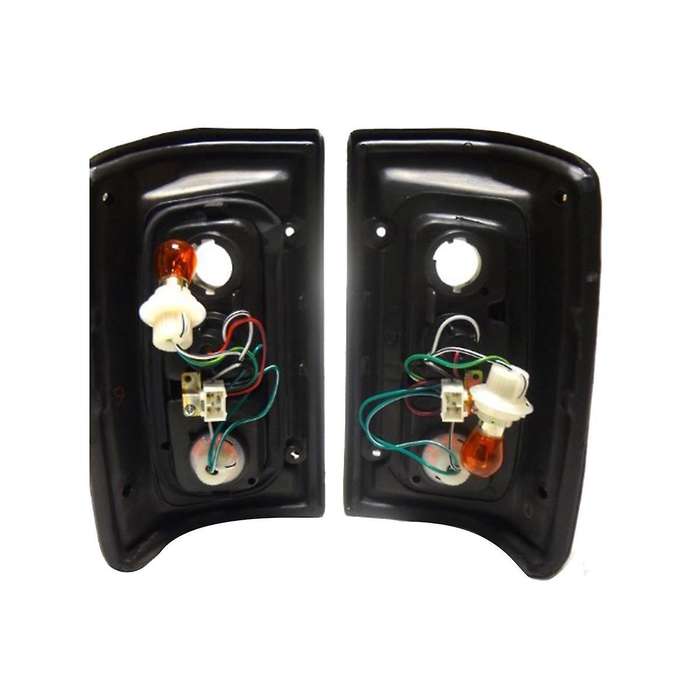 1pair Led Bulb Tail Light Assembly for Patrol 1988-1997 26555-05j00 Rear Bumper Brake Turn Lamp Smo