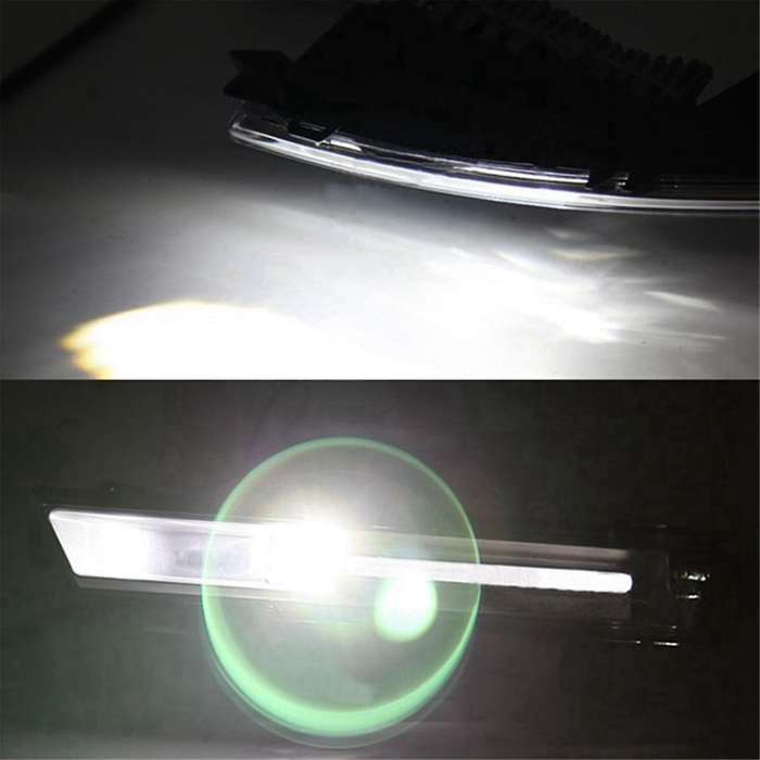 1Pair LED Signal Daytime Light for 5 F-PACE E-PACE Front Bumper Fog Lamp LR082053 LR082056