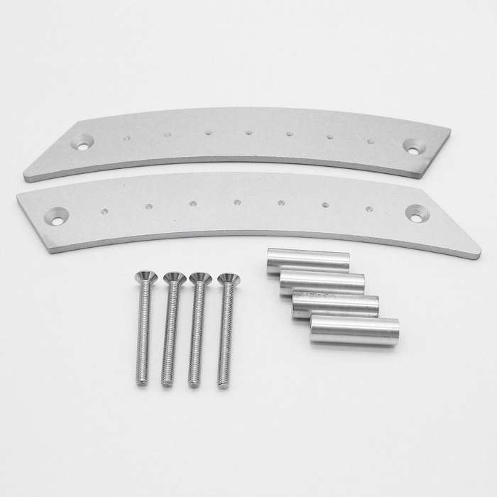 1Pair Metal Door Panel Pull Handle Set for 1998-2010 Interior Door Grab Pull Handles Replacement Si