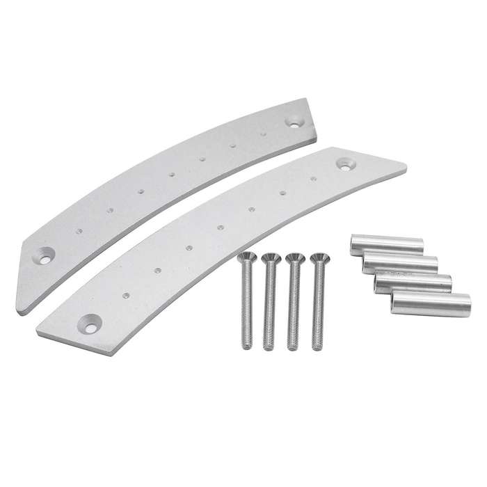 1Pair Metal Door Panel Pull Handle Set for 1998-2010 Interior Door Grab Pull Handles Replacement Si