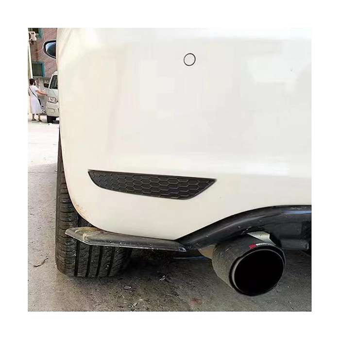 1pair Rear Bar Honeycomb Tail Fog Light Cover Trim Styling for Golf 6 Rear Bumper Reflector Strips