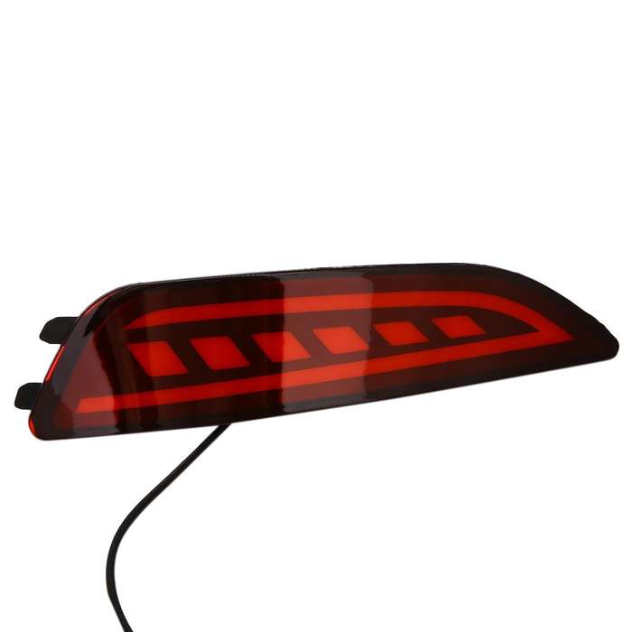 1Pair Rear Bumper LED Reflector Light Brake Light Fog Lamp Taillight for Accent / Hatchback 2011-201