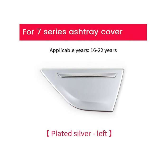 1Pair Rear Door Ashtray Trim Panel Cover 51427398893 51427398894 for 7 Series G11 G12 16-22 745EX 73