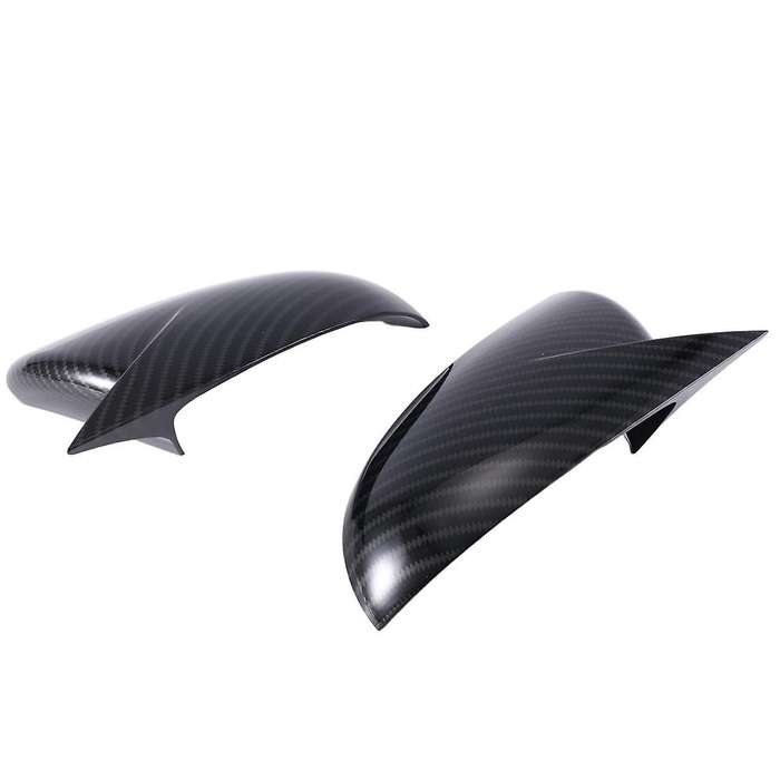 1pair Rear View Mirror Cover Housing Ox Horn Trim Caps for K5 2016-2019 Side Door Mirror Shell Stic