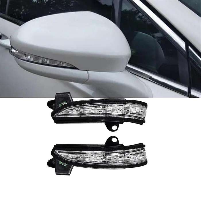 1Pair Rearview Mirror Turn Signal LED Indicator Light 31498601 for Mondeo 2013-2020 DS73-13B382- DS