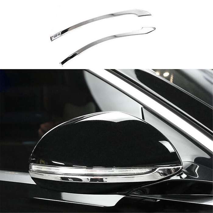 1Pair Side Rearview Mirror Trim Strip for GLC C-Class W206 C200 C260 C300 X254 GLC300 2022-2024,A