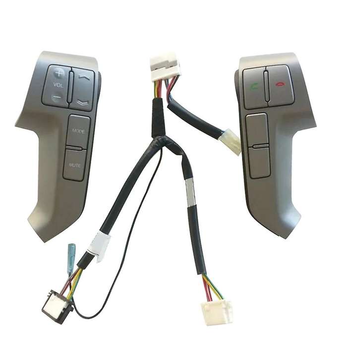 1Pair Steering Wheel Cruise Handle Switch Button 96700-4H002 / 96700-4H201 for I800 H1 2015-2018