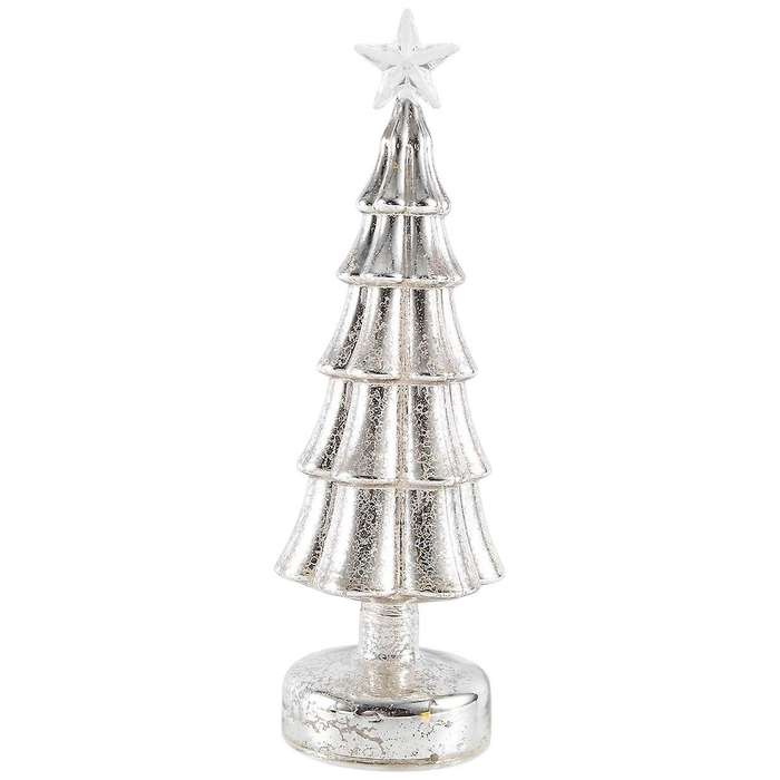 1pc Christmas Trees Glass Night Light for Home Xmas Romantic Holiday Atmosphere Ornaments Led Lumino
