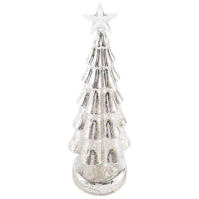 1pc Christmas Trees Glass Night Light for Home Xmas Romantic Holiday Atmosphere Ornaments Led Lumino