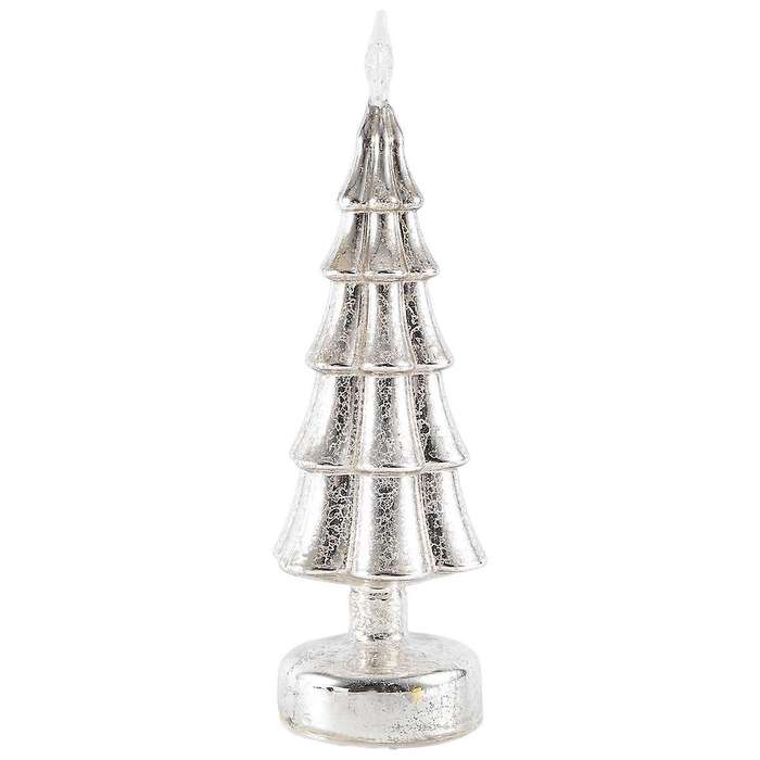 1pc Christmas Trees Glass Night Light for Home Xmas Romantic Holiday Atmosphere Ornaments Led Lumino