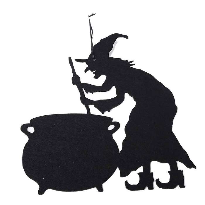 1Pc Halloween Witch Listing Pumpkin Ornaments Ghost Party Supplies Halloween Door Wall Decoration