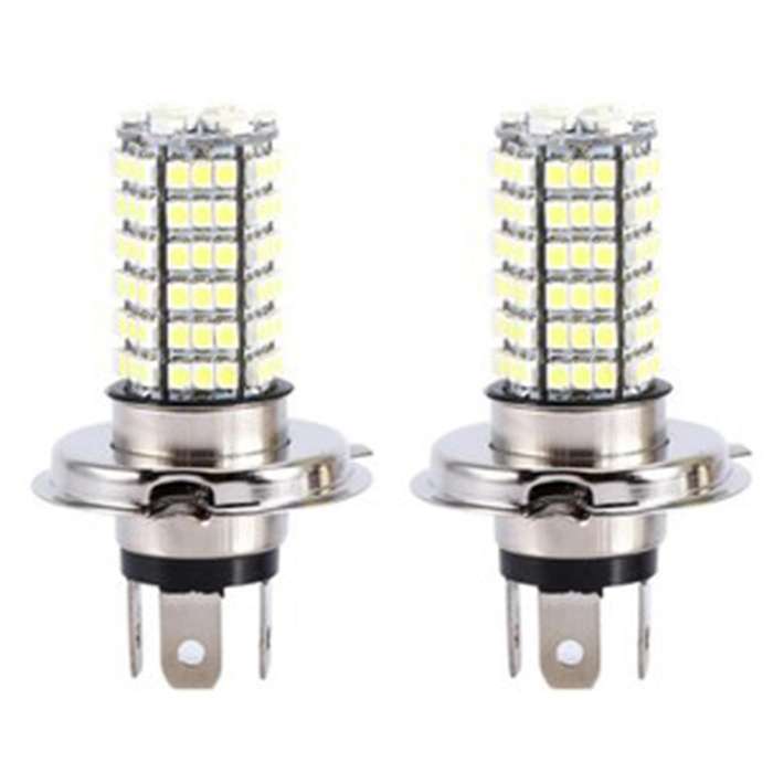 1PC H4 Led Bulb Car Fog Lights 3528 120SMD LED Fog Light Motorcycle Headlight Tail Lamp 12V