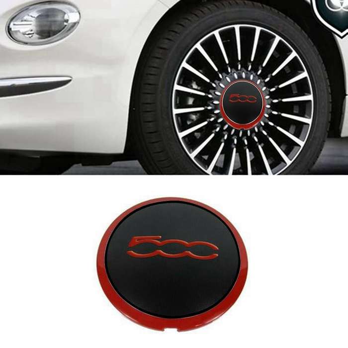 1pcs 133mm Hubcap for Fiat 500 500c 500l Wheel Centre Hub Caps Emblem Sticker 68078419ac 68078421ac