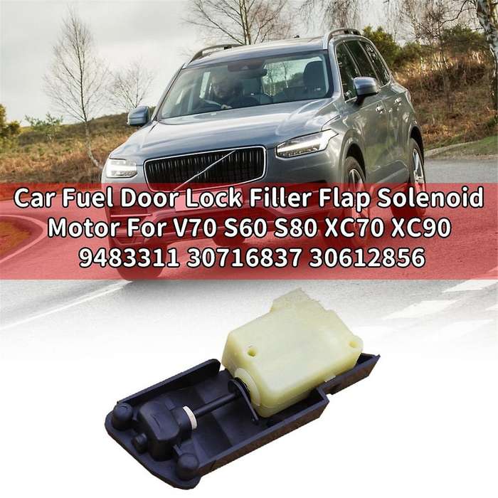 1Pcs 30612856 Fuel Door Lock Filler Flap Solenoid for V70 S60 S80 XC70 XC90 99-14 9483311 30716837 T