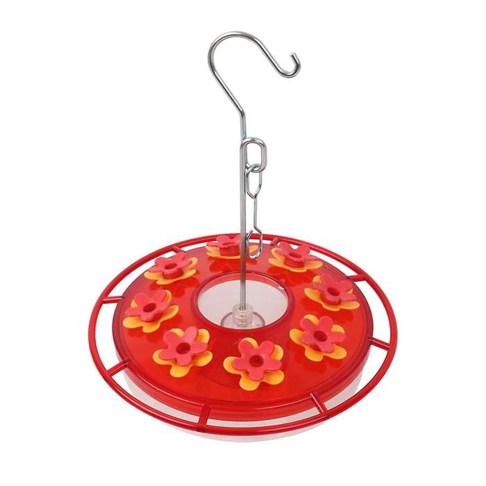 1Pcs Bird Feeder Hanging Red Hooked Bird Feeder Bird Feeder