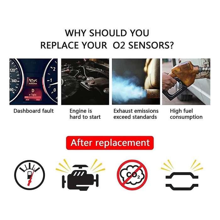 1Pcs Car Rear Oxygen Sensor 226A0-3TC0A for Teana III Z52 2.5