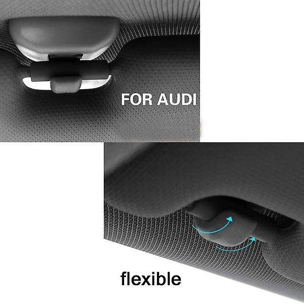 1Pcs Car Sun Visor Retainer Hook 8U0857562A Car Clips Screws Fastener for - A3 A6 C5 A4L A6 Q5 Q3 A5