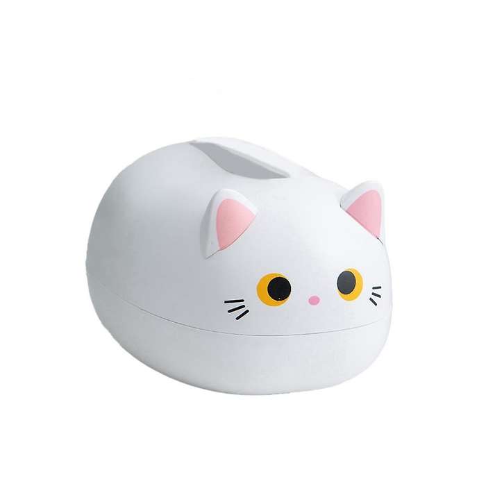 1pcs Kitten Multifunctional Tissue Box, Tray Table Hygienic Cute Style Decoration