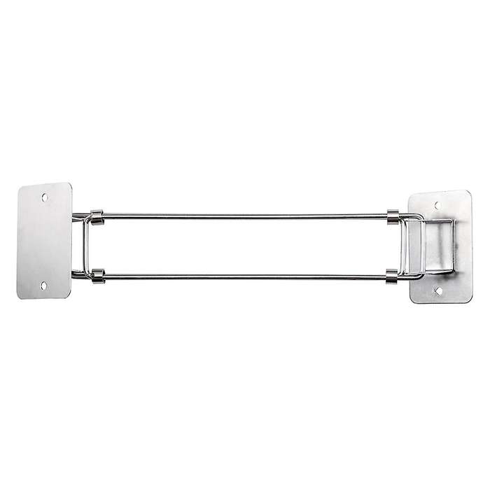 1Pcs RV Shower Corner Storage Bar- Adjustable Stainless Steel Rod for Corner Shelves in , Length 7-1