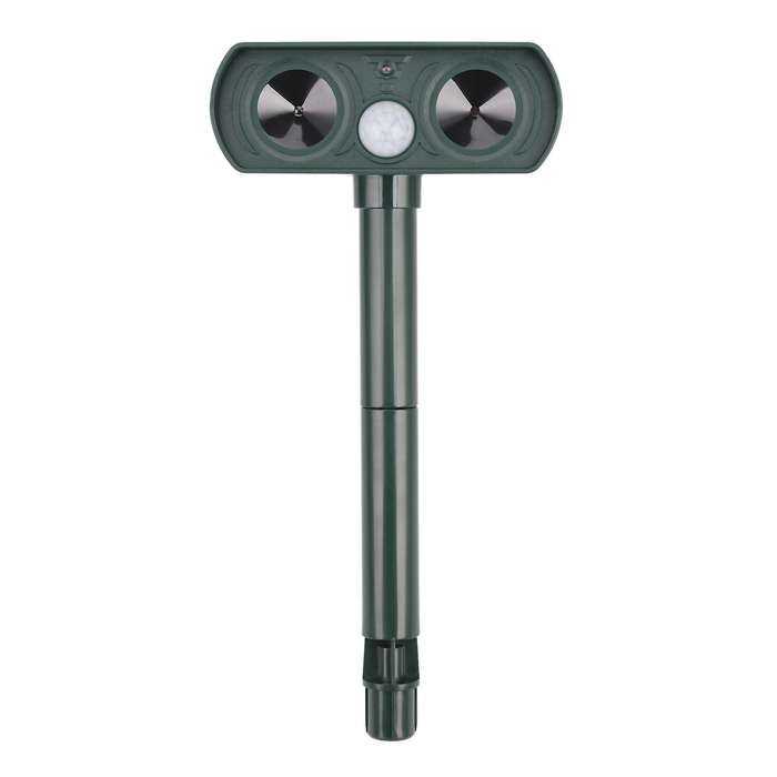1PCS Solar Repellent Cat Repeller Scarer Dual Ultra Deterrent Garden Animal Chaser