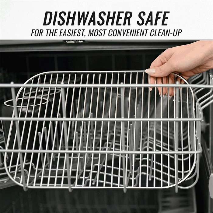1PCS Stainless Oven Grill Rack Air Fryer Basket for Woodfire OG701 OG75 7-In-1 Air Fryer Net Basket