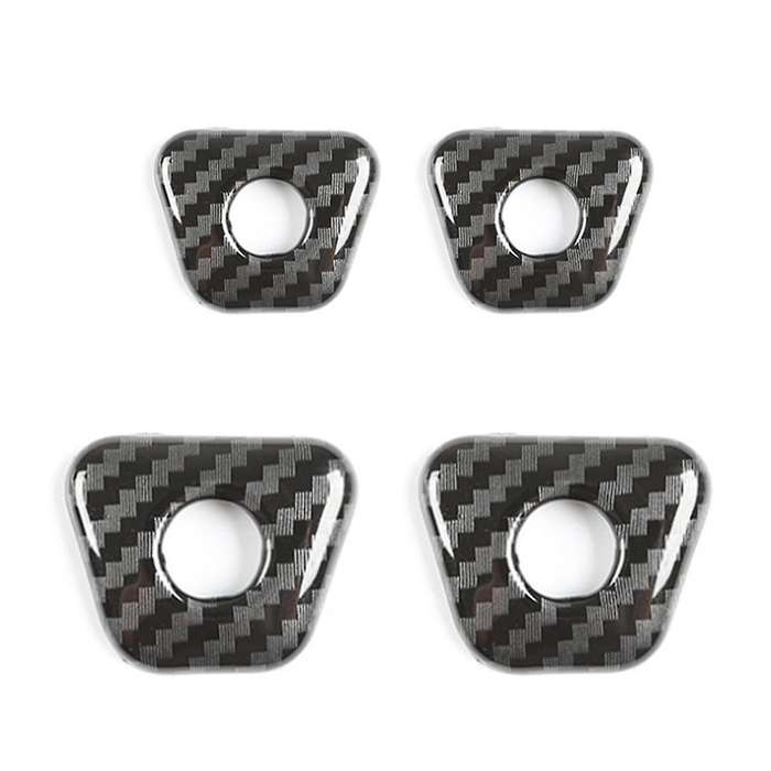 1Set 4Pcs for 5 Series G30 2018-2022 Car Door Latch Lifter Door Lock Pin Cover Trim Sequins Decor St