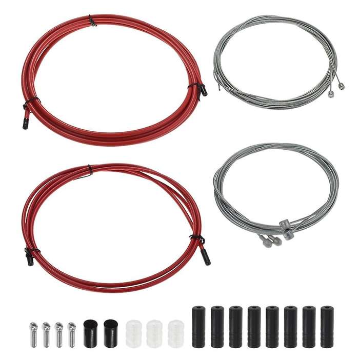 1Set Bike Brake Cable Shift Line Bicycle Shifting Line Tube Set Transmission Tube Cables Wire for Ro