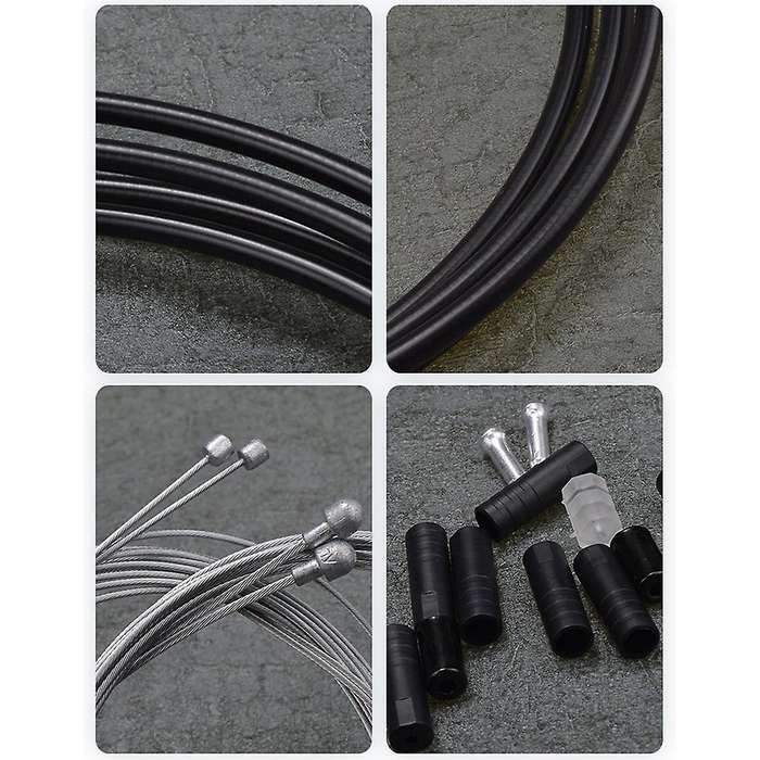1Set Bike Brake Cable Shift Line Bicycle Shifting Line Tube Set Transmission Tube Cables Wire for Ro