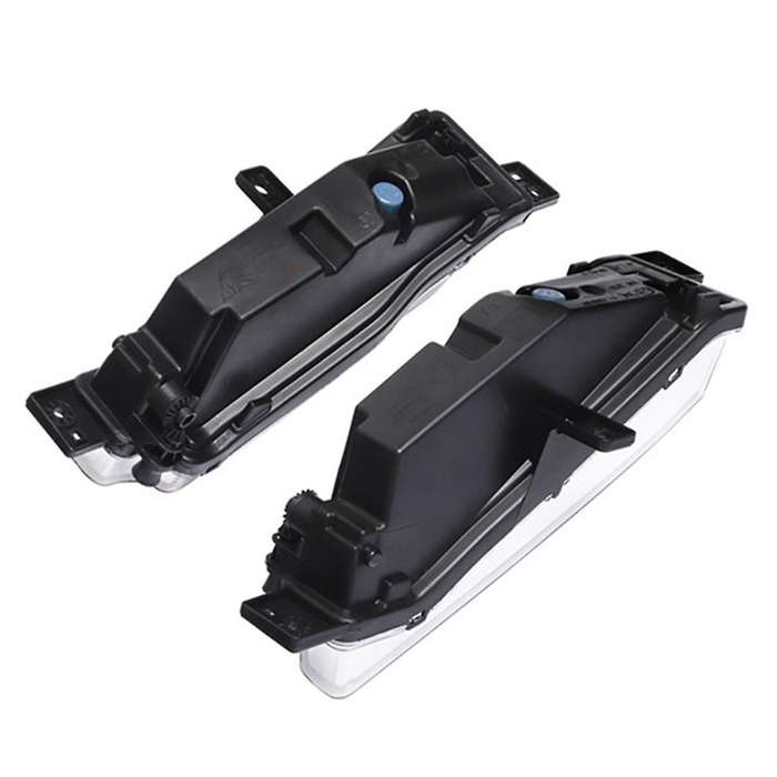 1set Car Front Bumper Fog Lamp Grille Frame Trim Strip & Led Daytime Running Light for X3 X4 G08 G02